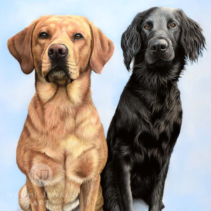 Portrait of Red and Gus