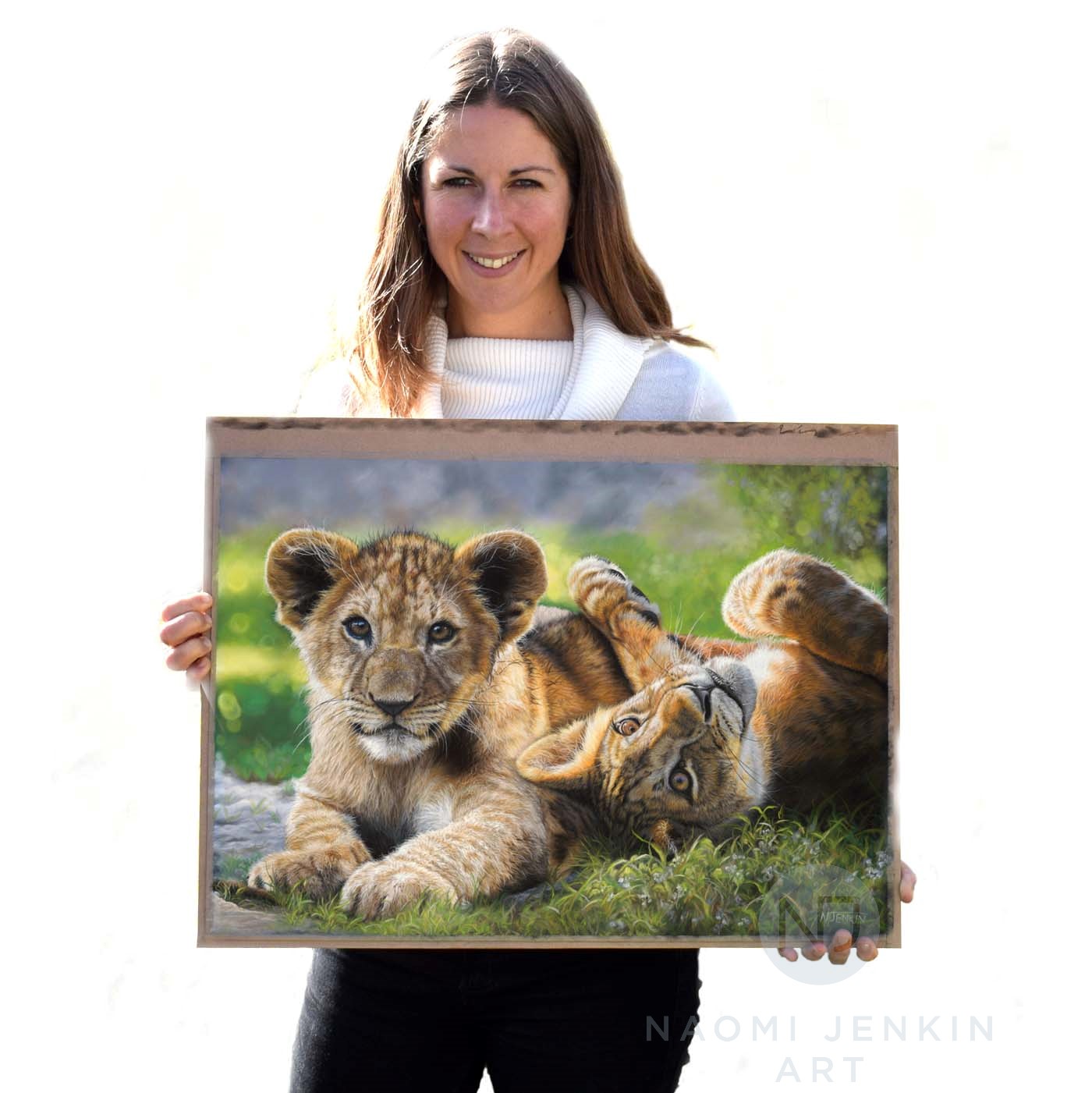 Wildlife artist Naomi Jenkin
