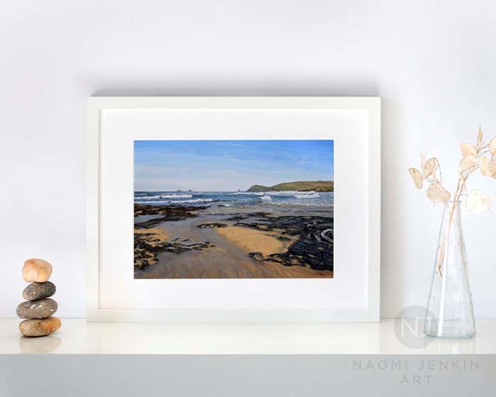Fine art seascape print by Naomi Jenkin Art